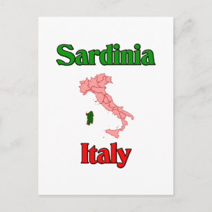 Sardinië Italië Briefkaart