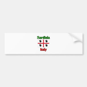 Sardinië Italië Bumpersticker