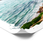 Sardinië Italië Eilandreizen Poster (Hoek)