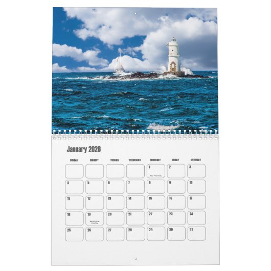 Sardinië-Italië Kalender (Jan 2026)