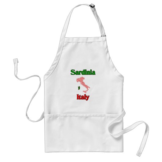 Sardinië Italië Standaard Schort (Voorkant)