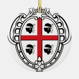 Sardinië (Italië) Wapenstoofpot Keramisch Ornament