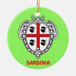 Sardinië* kerstversiering keramisch ornament