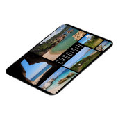 Sardinië landschappen reizen fotocollage magneet (Linkerzijde)