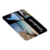 Sardinië landschappen reizen fotocollage magneet (Rechterzijde)