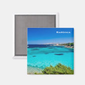 Sardinië Magneet (Voorkant / Achterkant)