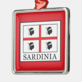 Sardinië Metalen Ornament (Links)