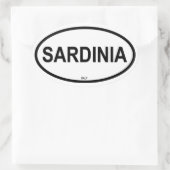 SARDINIË OVALE STICKER (Tas)