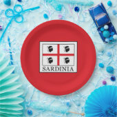 Sardinië Papieren Bordje (Feest)