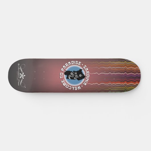 Sardinië Persoonlijk Skateboard (Horizontaal)