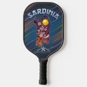 Sardinië Pickleball Paddle (Achterkant)