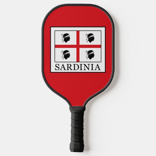 Sardinië Pickleball Paddle (Achterkant)