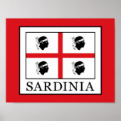 Sardinië Poster (Voorkant)