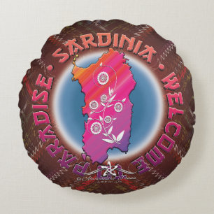 Sardinië Rond Kussen