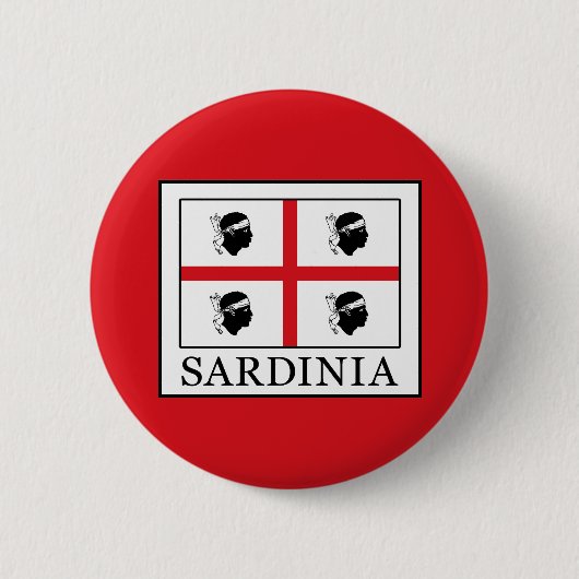 Sardinië Ronde Button 5,7 Cm (Voorkant)