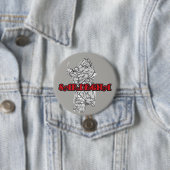 Sardinië Ronde Button 7,6 Cm (In situ)