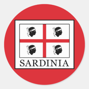 Sardinië Ronde Sticker
