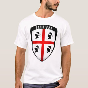 Sardinië, Shield Crest T-shirt