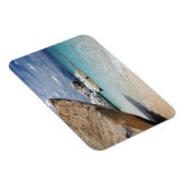 Sardinië strand met grote rotsen rechthoekige magn magneet (Rechterzijde)