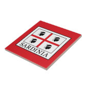 Sardinië Tegeltje (Zijkant)