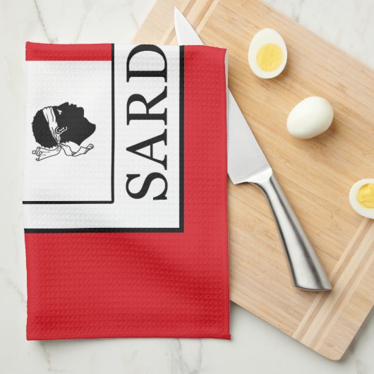 Sardinië Theedoek (Quarter Fold)