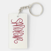 Sardinië, verfdruppels, Sleutelhangers (achterkant)