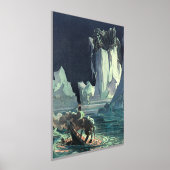 Sargasso Zee Grim Reaper & Sinking of Titanic Folie Afdrukken (Laagn)