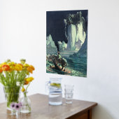 Sargasso Zee Grim Reaper & Sinking of Titanic Folie Afdrukken (Laag (Keuken))