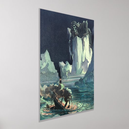 Sargasso Zee Grim Reaper & Sinking of Titanic Folie Afdrukken (Laagn)