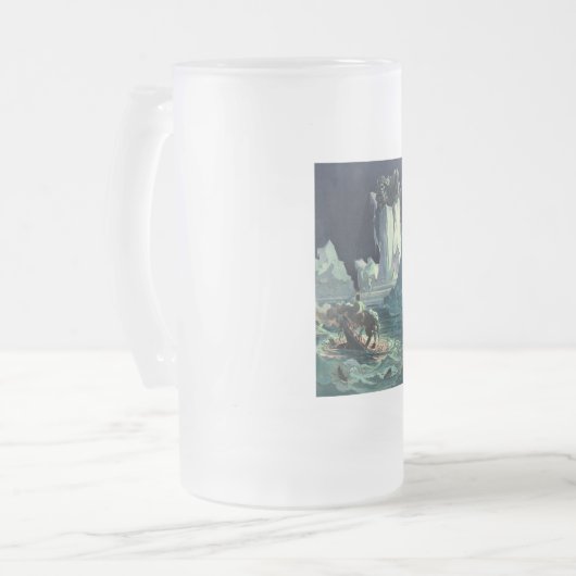 Sargasso Zee Grim Reaper & Sinking of Titanic Matglas Bierpul (Voorkant links)