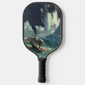 Sargasso Zee Grim Reaper & Sinking of Titanic Pickleball Paddle (Achterkant)