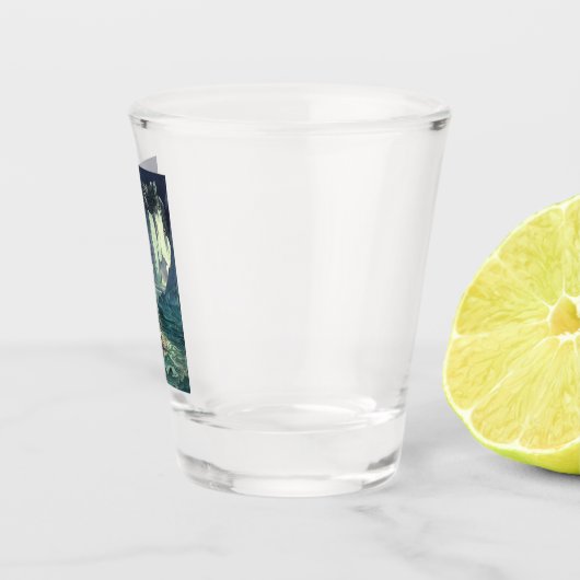 Sargasso Zee Grim Reaper & Sinking of Titanic Shot Glas (Rechts)