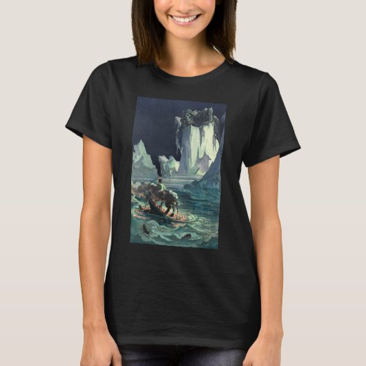 Sargasso Zee Grim Reaper & Sinking of Titanic T-shirt (Voorkant)