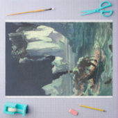 Sargasso Zee Grim Reaper & Sinking of Titanic Tissuepapier (Craft)