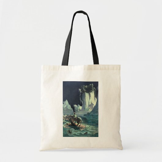 Sargasso Zee Grim Reaper & Sinking of Titanic Tote Bag (Voorkant)