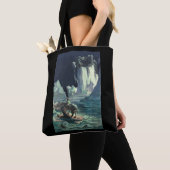 Sargasso Zee Grim Reaper & Sinking of Titanic Tote Bag (Dichtbij)
