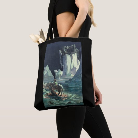 Sargasso Zee Grim Reaper & Sinking of Titanic Tote Bag (Dichtbij)