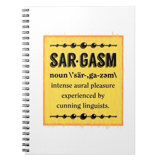Sargassowier Notitieboek (Voorkant)