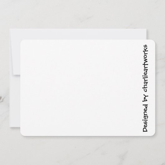 SARGE MANBOOBS Greeting Card Collection Kaart (Achterkant)