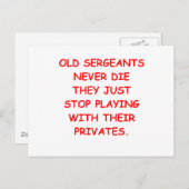 SARGE.png Briefkaart (Voorkant / Achterkant)