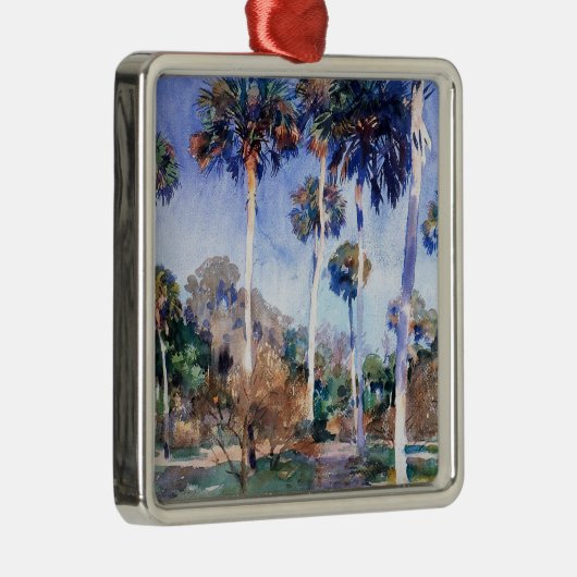 Sargent: Alhambra, Patio de la Reja, 1879 Metalen Ornament (Rechts)