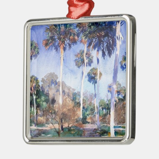 Sargent: Alhambra, Patio de la Reja, 1879 Metalen Ornament (Links)