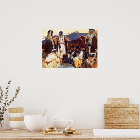Sargent - Bedouin Camp 1906 Poster (Keuken)