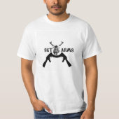 Sargent bij wapenarms t-shirt (Voorkant)