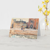 Sargent - Campi dei Frari, Venetië Kaart (Gele Bloem)