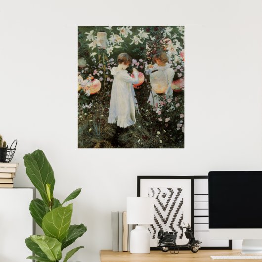 Sargent Carnance Lily Roos Poster (Thuiskantoor)