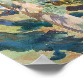 Sargent - Cypresses Poster (Hoek)