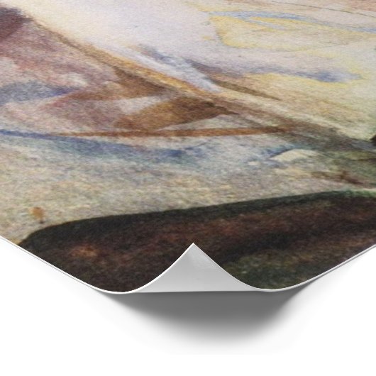 Sargent - Dame Mit Sonnenschirm 1900 Poster (Hoek)