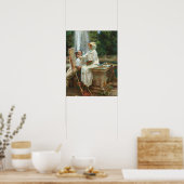 Sargent - De fontein Villa Torlonia Frascati Poster (Keuken)