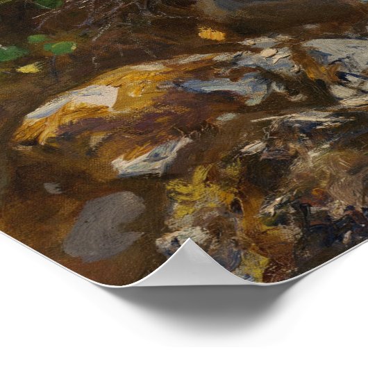 Sargent - de meester en zijn leerlingen poster (Hoek)